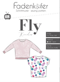 Schnittmuster, Fly Kinder, Gr 74-164