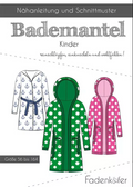 Schnittmuster, Bademantel Kinder, Gr 56-164