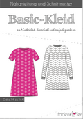 Schnittmuster, Basic-Kleid Kinder, Gr 74-164