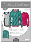 Schnittmuster, Manouk Hoodie, Gr. 32-48
