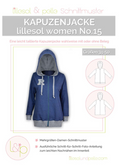 Schnittmuster, Lillesol Kapuzenjacke, No 15, Gr 34-50