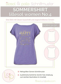 Schnittmuster, Lillesol Sommershirt, No 4, Gr 34-50