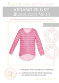 Schnittmuster, Lillesol Verano-Bluse, No 13, Gr 80-164