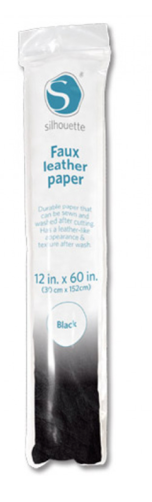 Silhouette Faux Leather Paper