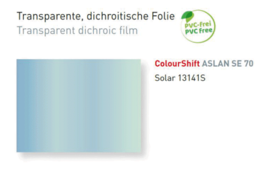 ColourShift ASLAN Vinylfolie Special - Solar - Plotterfolie