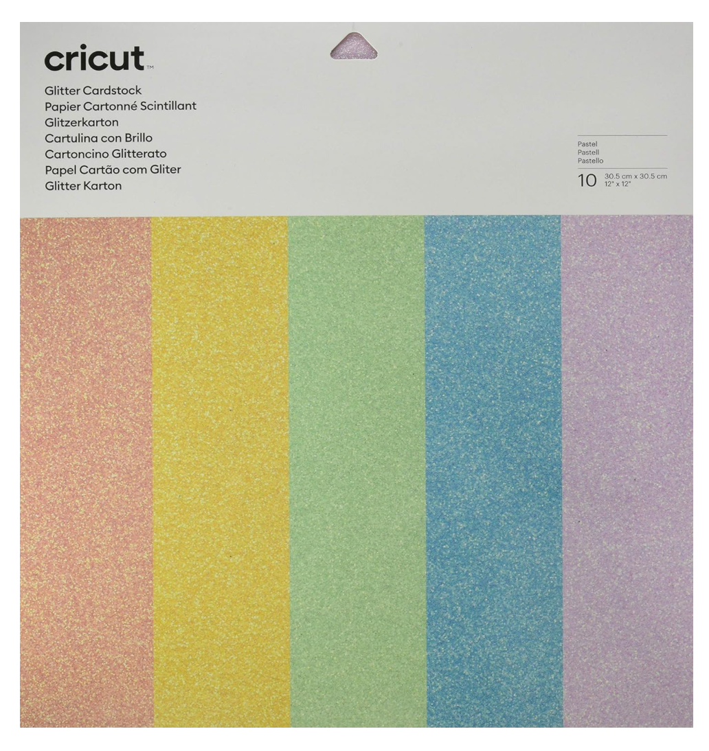 Cricut Glitter Cardstock, Glitzerkarton