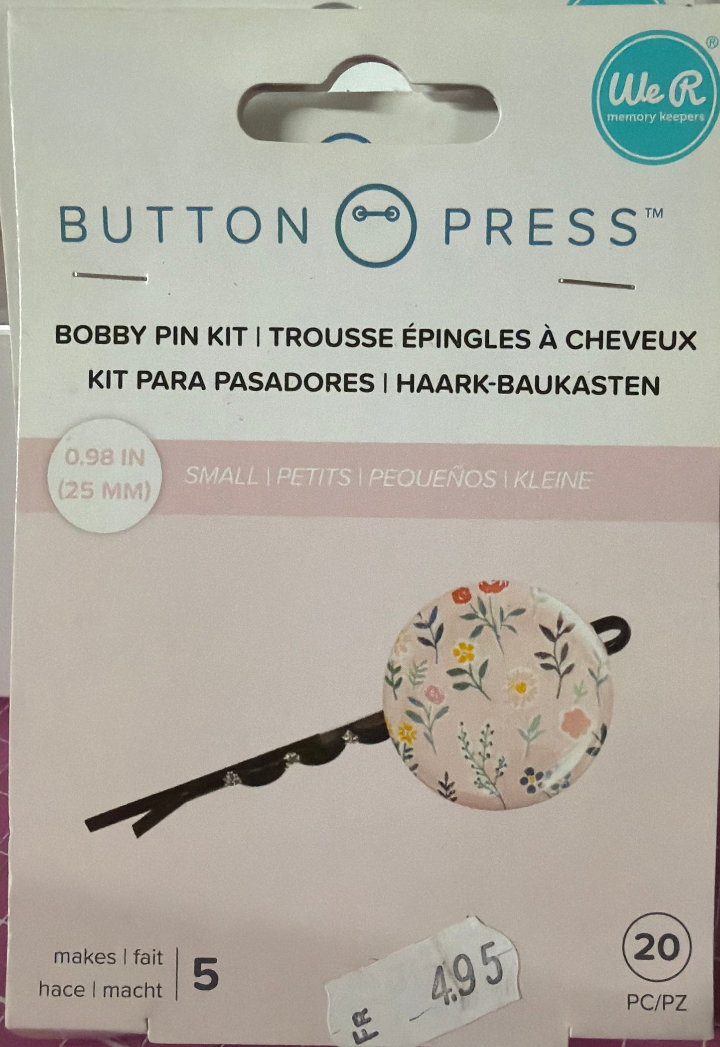 Button Press Rohlinge für Haarspangen