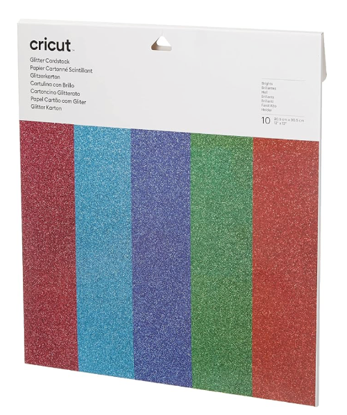 Glitzerkartn von Cricut zum Basteln - Simply Kreativ Schweiz 
