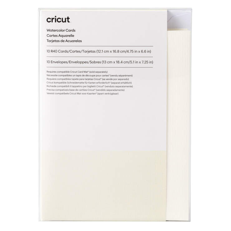 Cricut Aquarellkarten / Watercolor Cards - R40