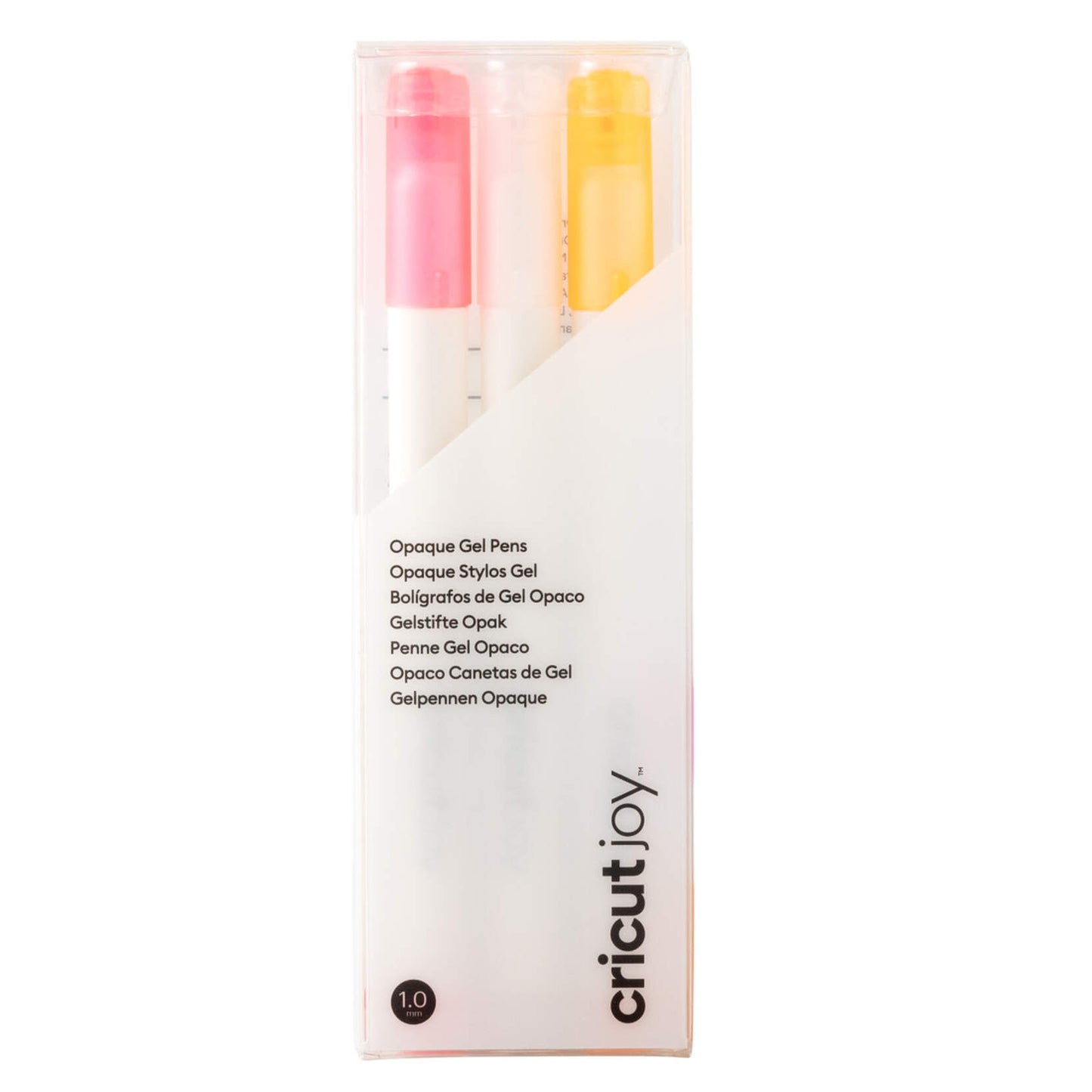 Cricut JOY hochdeckende opak Gelstifte 1.0 mm (pink, weiss, orange)