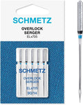 SCHMETZ NÄHMASCHINENNADEL OVERLOCK NR. 90, ELX705 SUK, (0708071) BLISTER A 5 STK.