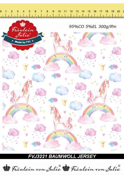 Jersey Einhorn in den Wolken