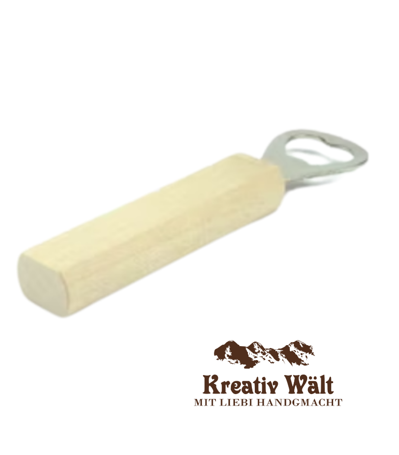 Flaschenöffner mit Holzgriff - Simply Kreativ Schweiz 