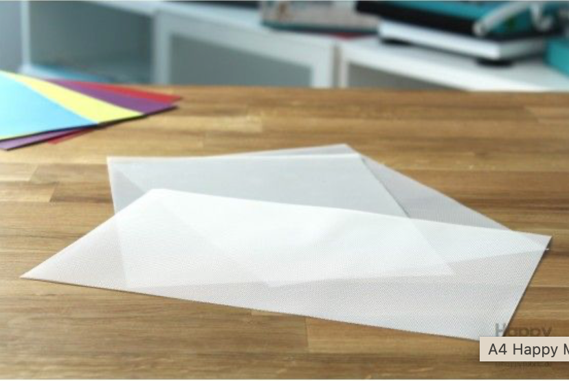 A4 Happy Mask, 5 Blatt, hitzebeständige Transferfolie