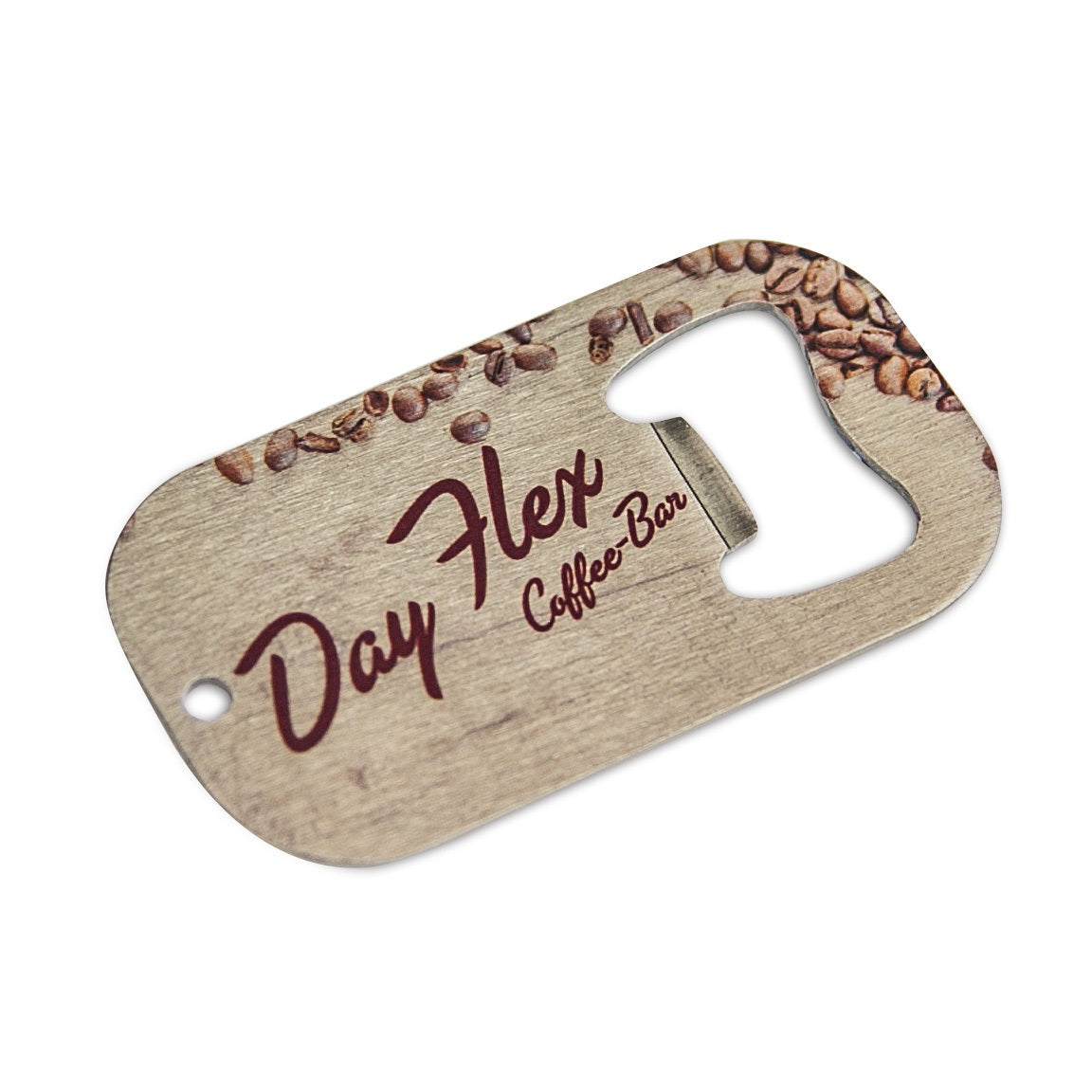 Edelstahl-Flaschenöffner 70 x 38 x 1,5 mm