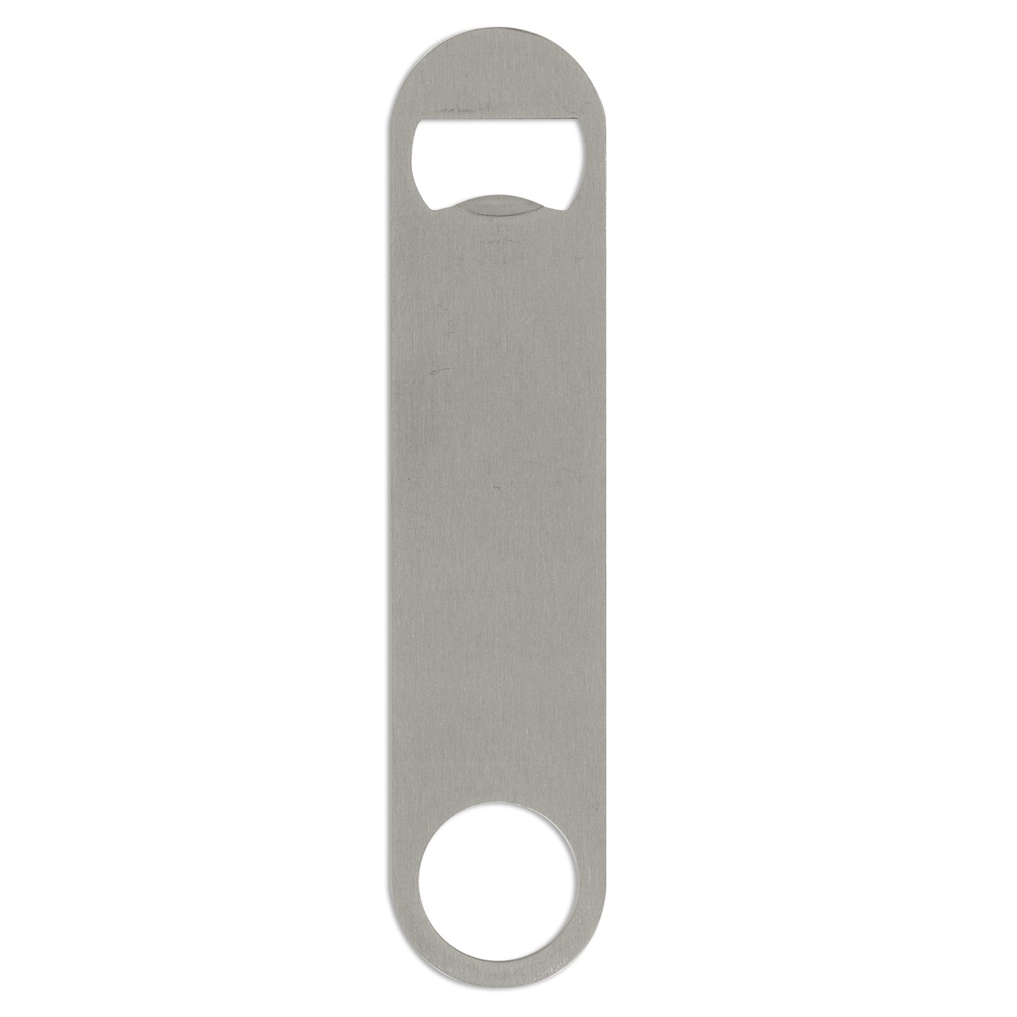 Edelstahl-Flaschenöffner 178 x 40 x 1,8 mm