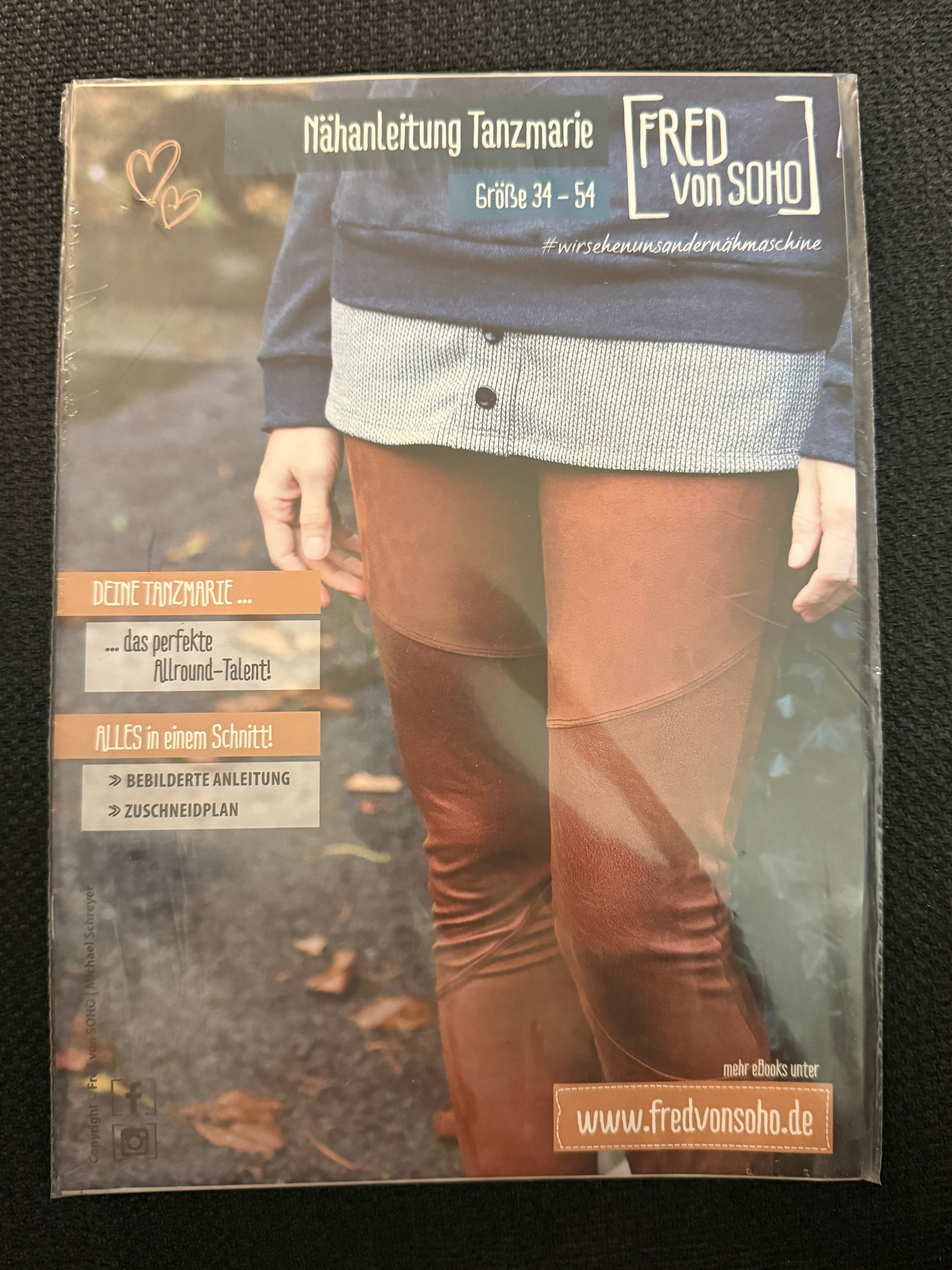 Schnittmuster, Tanzmarie, Gr 34-54