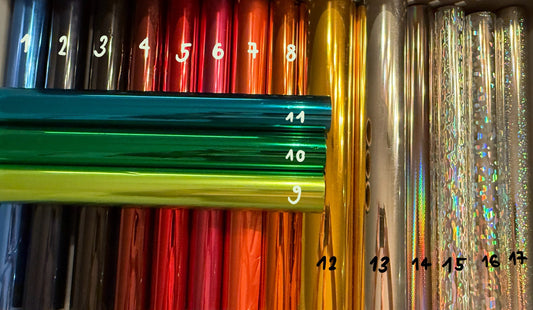 Transferfolie Metallic, Metallic-Effektfolie