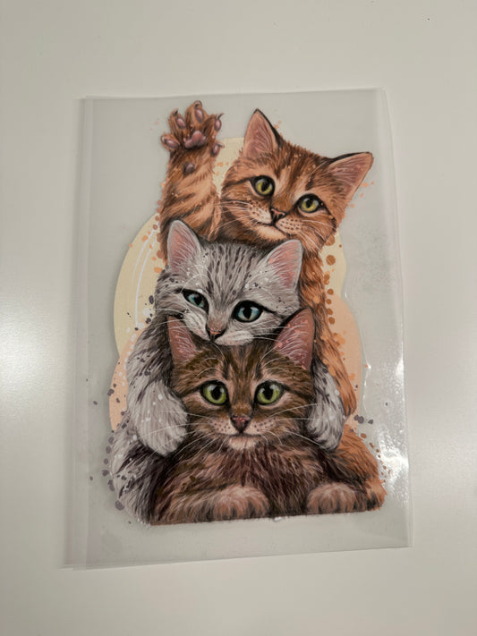 Bügelbild Katze