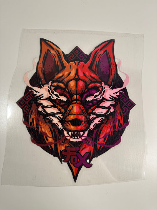 Bügelbild Wolf
