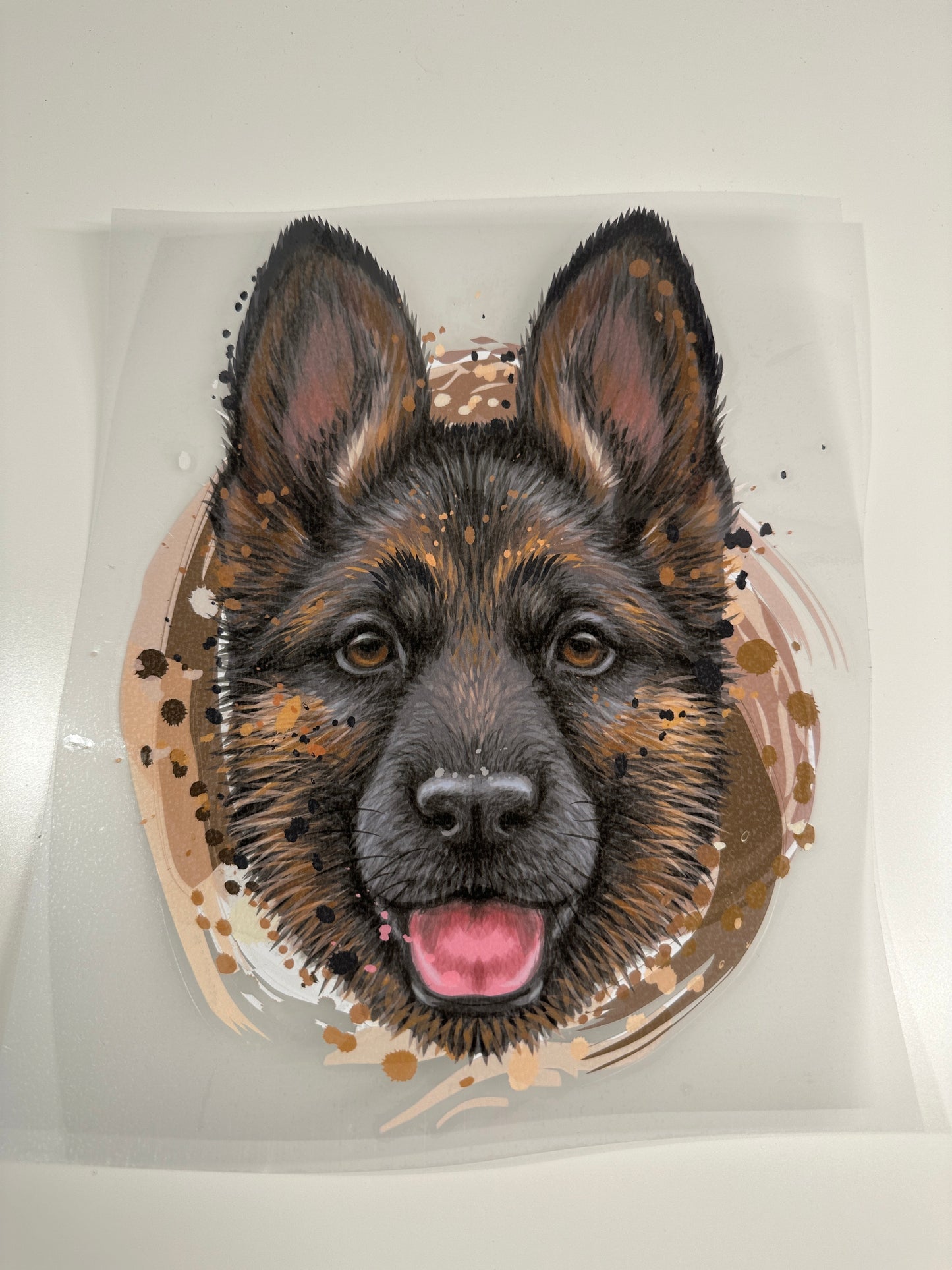 Bügelbild Hund