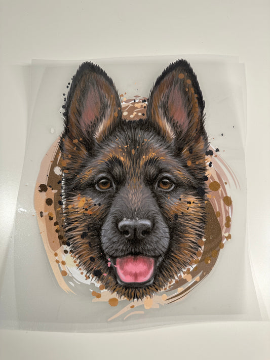 Bügelbild Hund