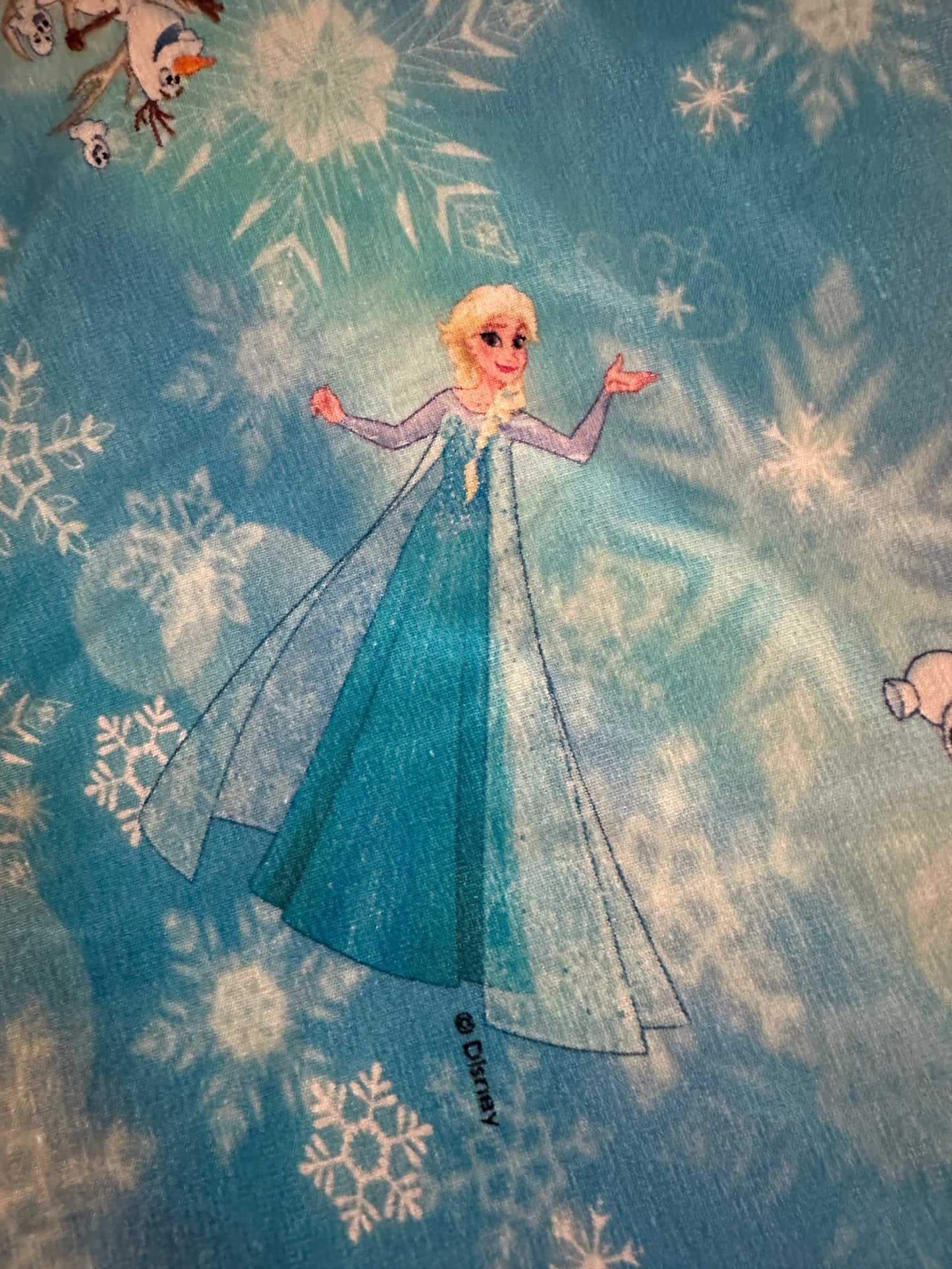Jersey Stoff Eiskönigin, Anna und Elsa