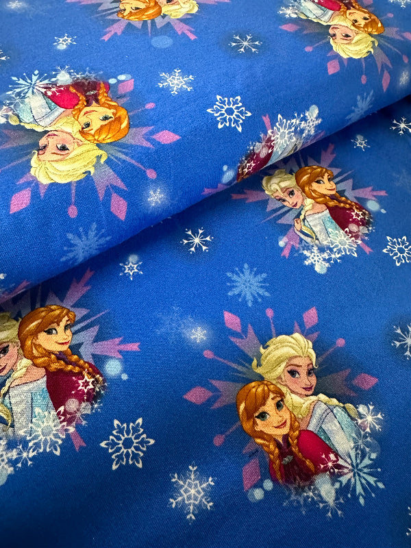 Jersey Stoff Anna und Elsa - Simply Kreativ Schweiz 