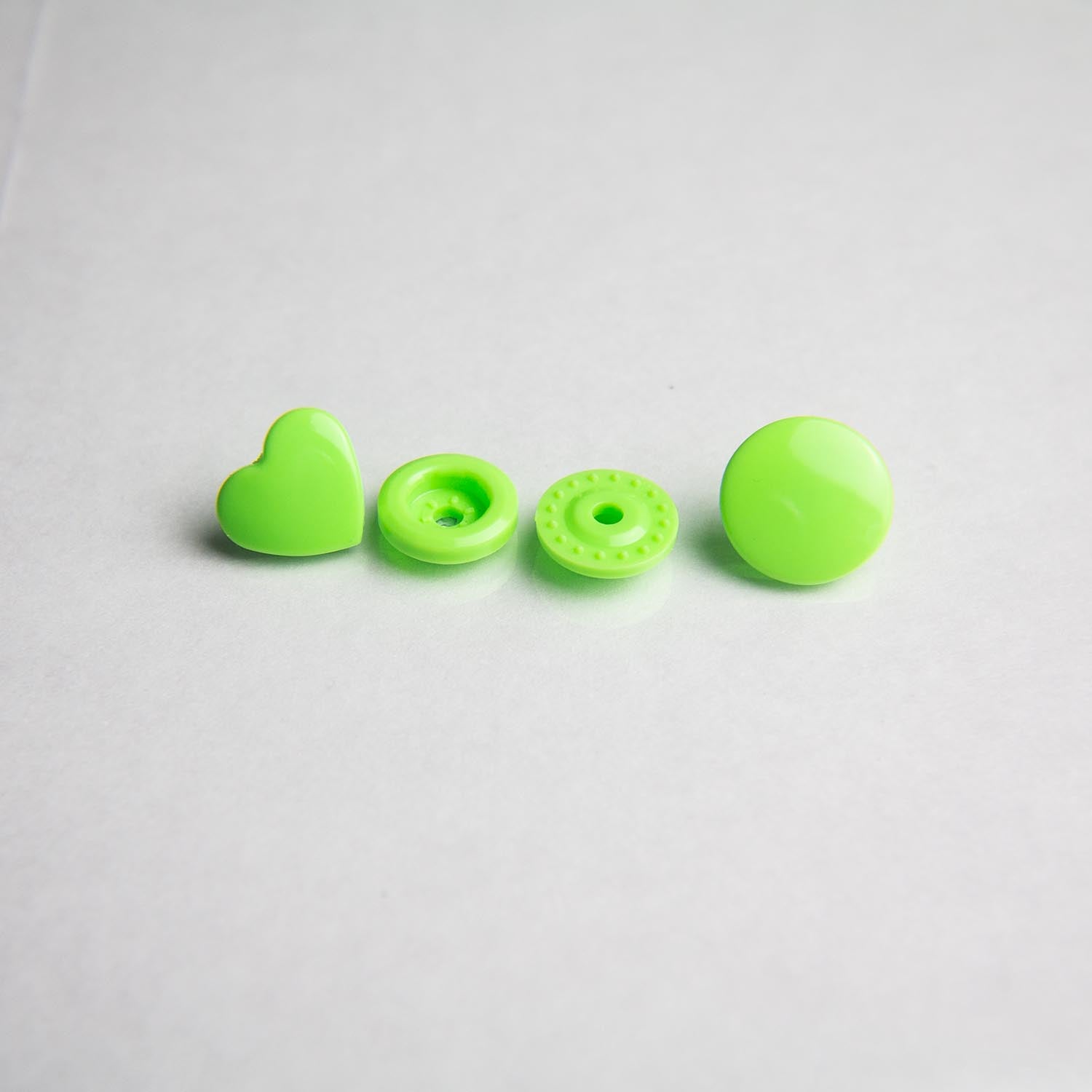 Kam Snaps T5 12.4mm Herzen Glanz