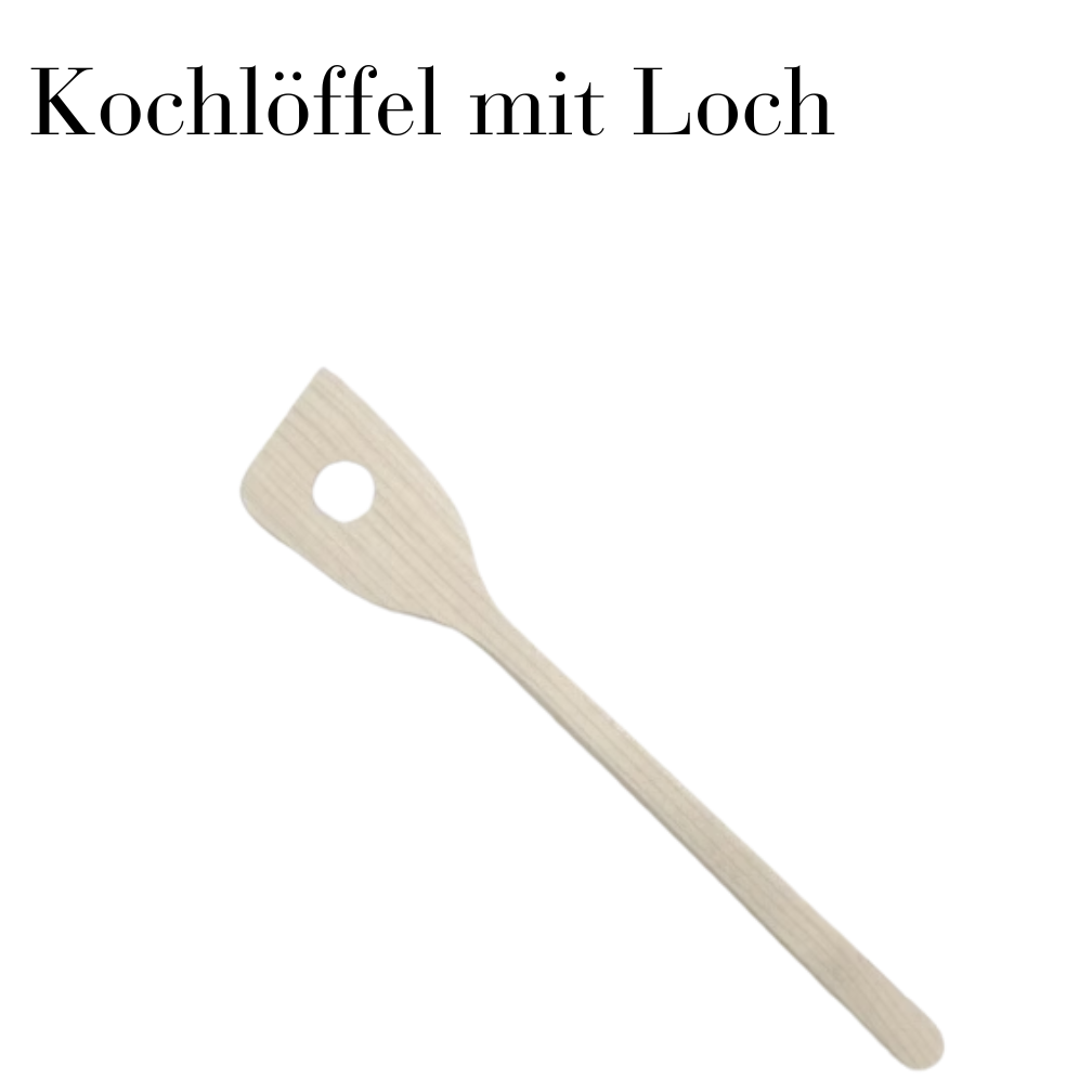 Kochlöffel mit Loch
