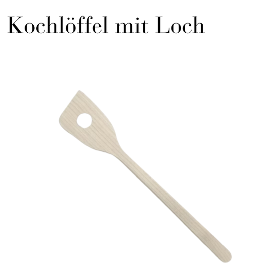 Kochlöffel mit Loch