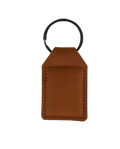 Lederschlüsselanhänger in der Farbe braun
