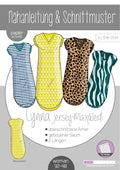 Schnittmuster, Lynna Jersey-Maxikleid, Gr. 32-48