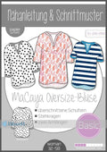 Schnittmuster, MaCaya Oversize Bluse Damen, Gr. 32-58