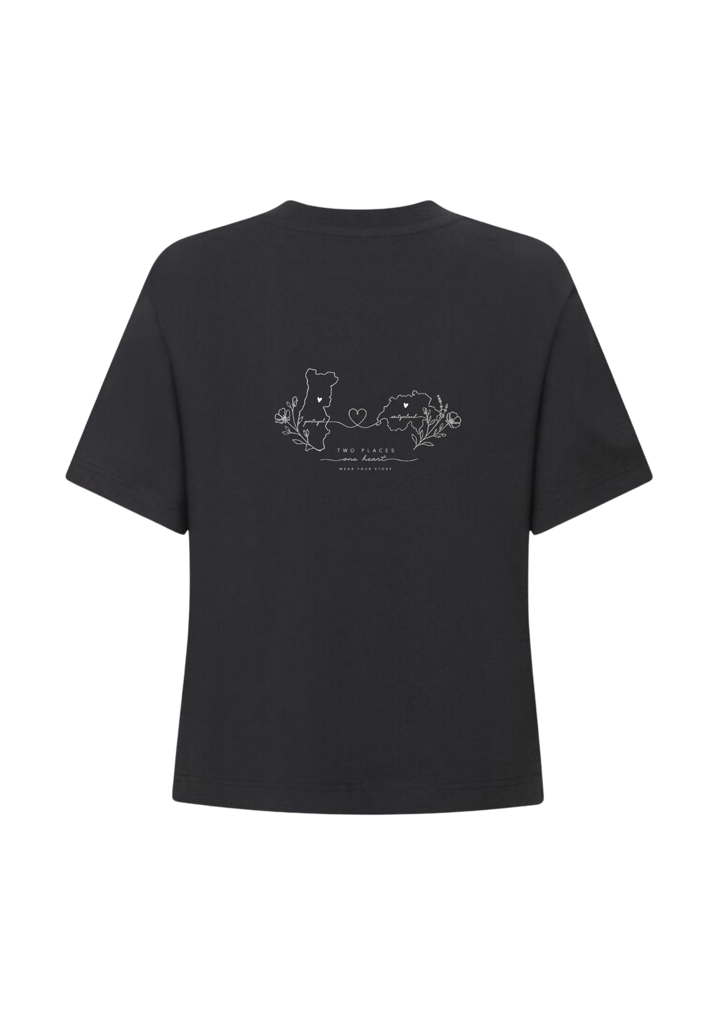 TWO PLACES Oversize Women T-Shirt, NICANI