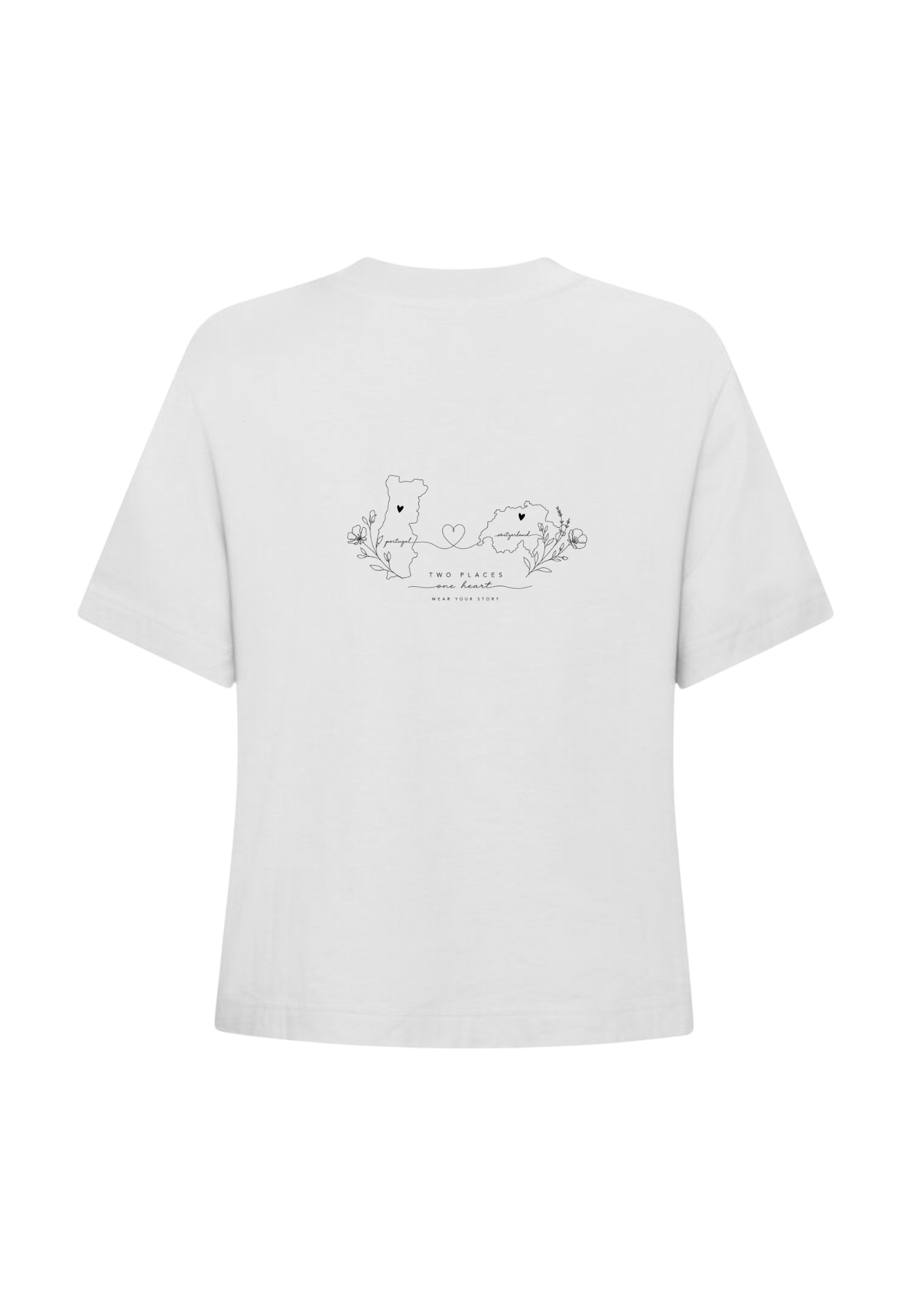 TWO PLACES Oversize Women T-Shirt, NICANI