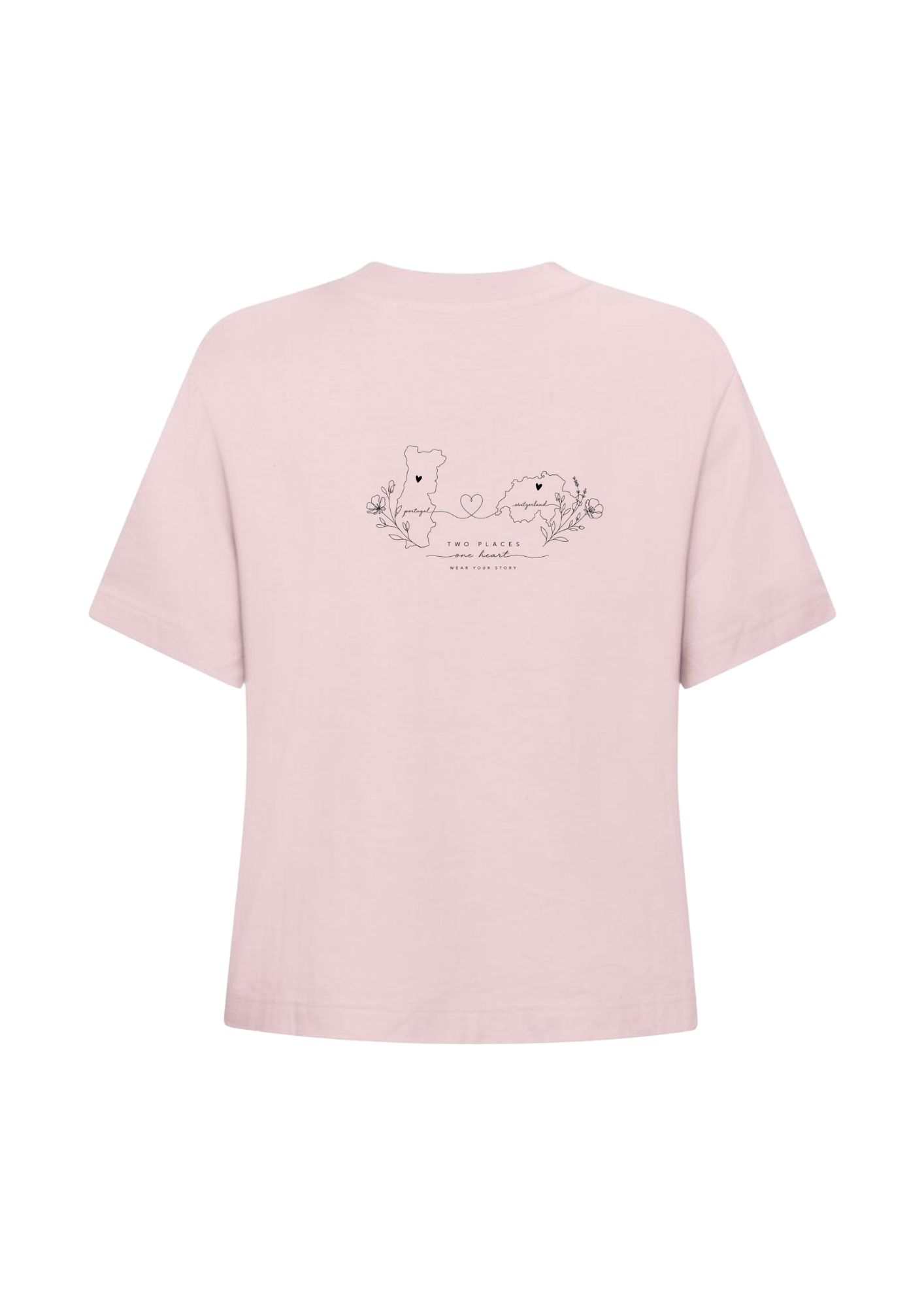 TWO PLACES Oversize Women T-Shirt, NICANI