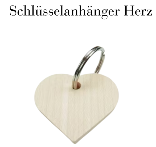 Schlüsselanhänger Herz