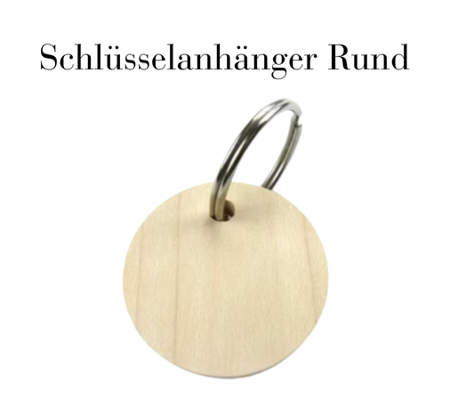Schlüsselanhänger Rund