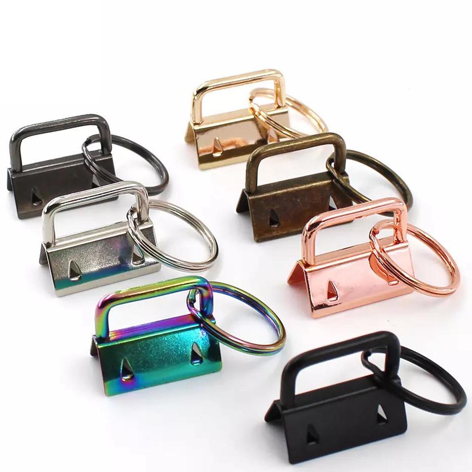 Schlüsselanhänger Metall Rohling, 25mm & 32mm