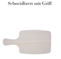 Schneidebrett mit Griff