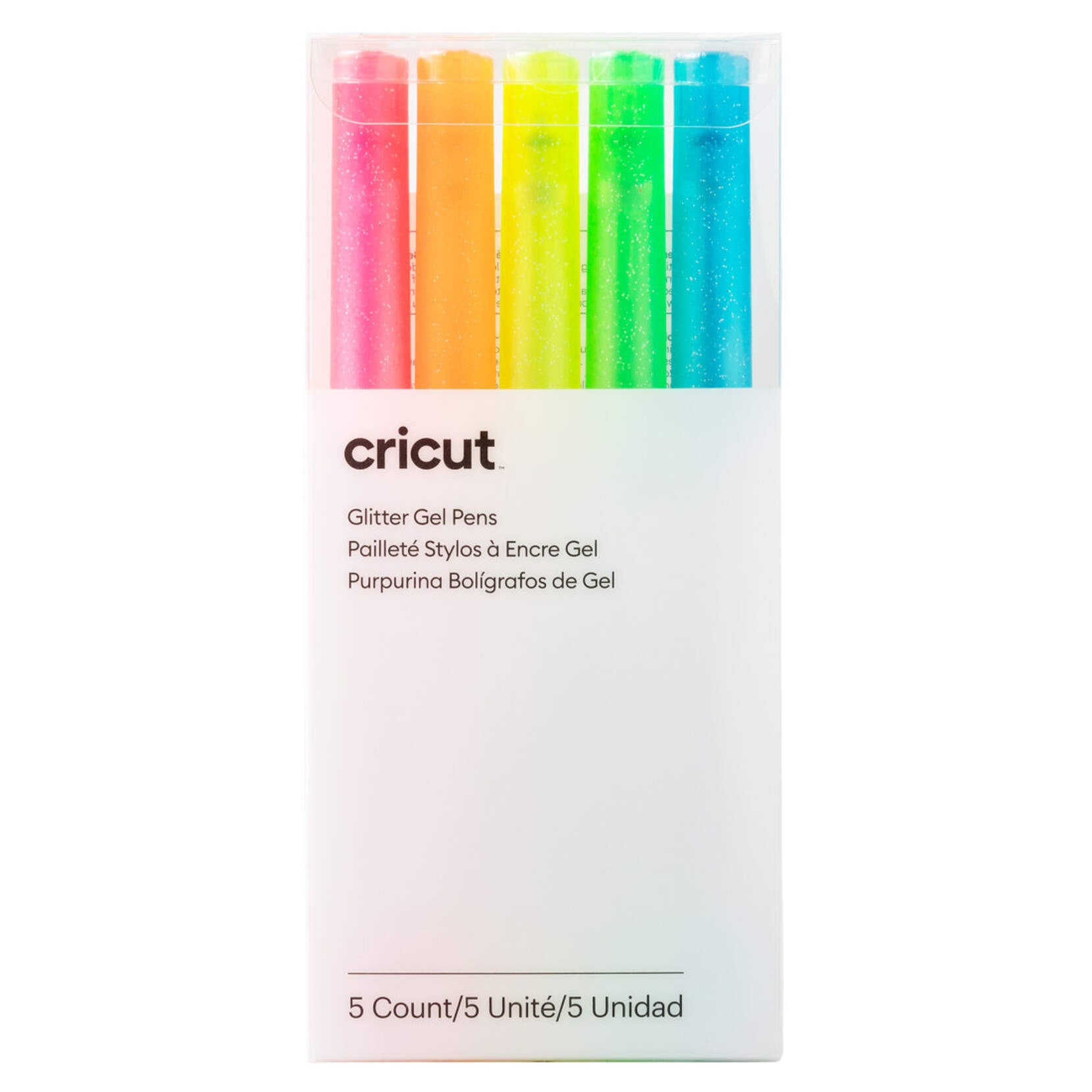 Cricut Glitter Gel Pen 0,8 mm - Neonfarben
