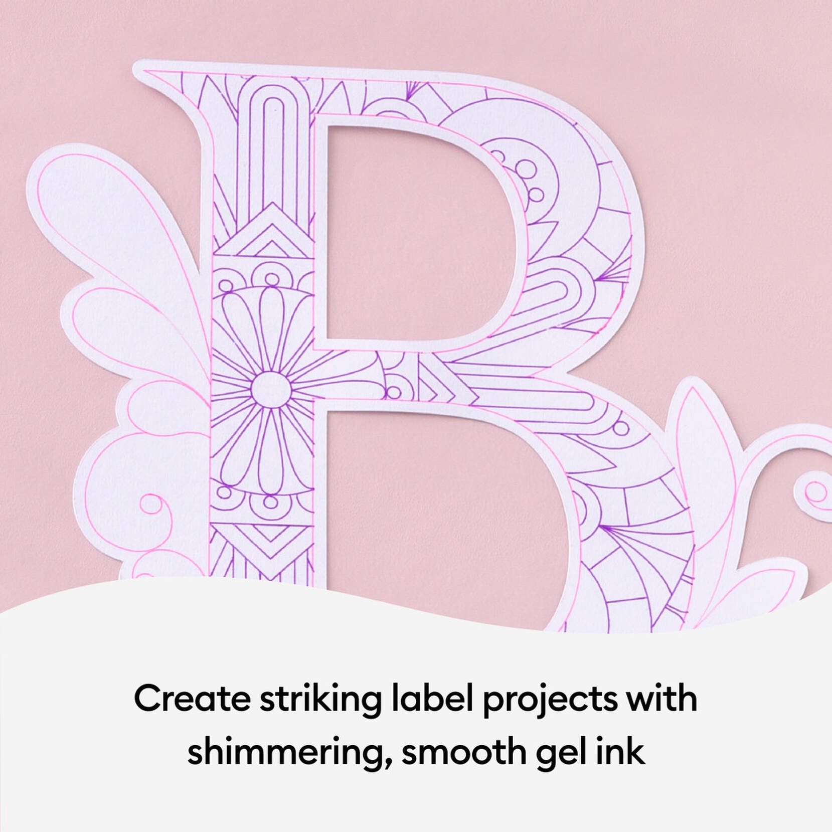 Cricut Glitter Gel Pen 0,8 mm - Neonfarben