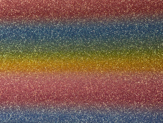 Textilfolie in Regebongenglitzer - Simply Kreativ Schweiz 