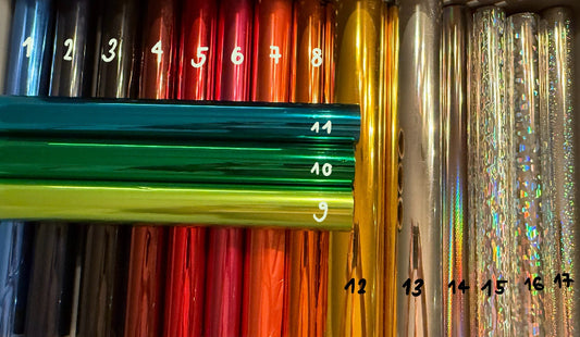 Transferfolie metallic - Simply Kreativ Schweiz 