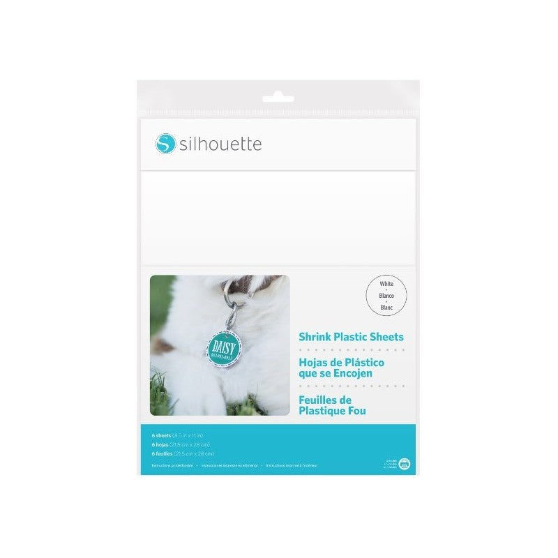 Silhouette bedruckbare Schrumpf-Folie weiss (shrink)