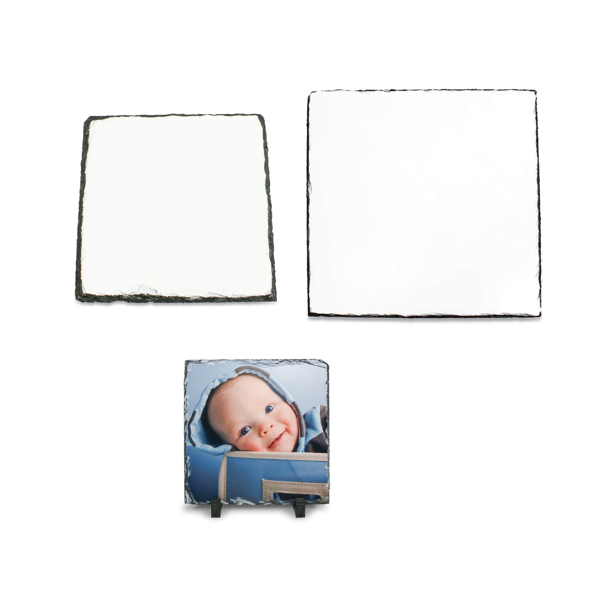 Schiefertafel in Quadratform