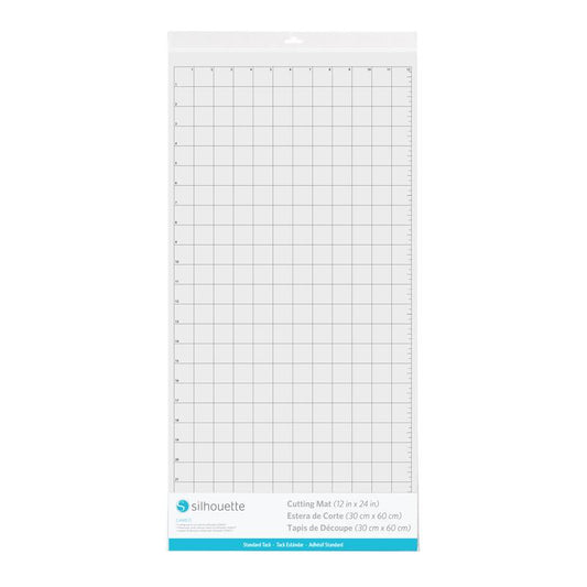 Silhouette Schneidematte 12×24 Zoll mit Standardhaftung für Silhouette Cameo – grosse, wiederverwendbare Plotter-Schneidematte in 30×60 cm.