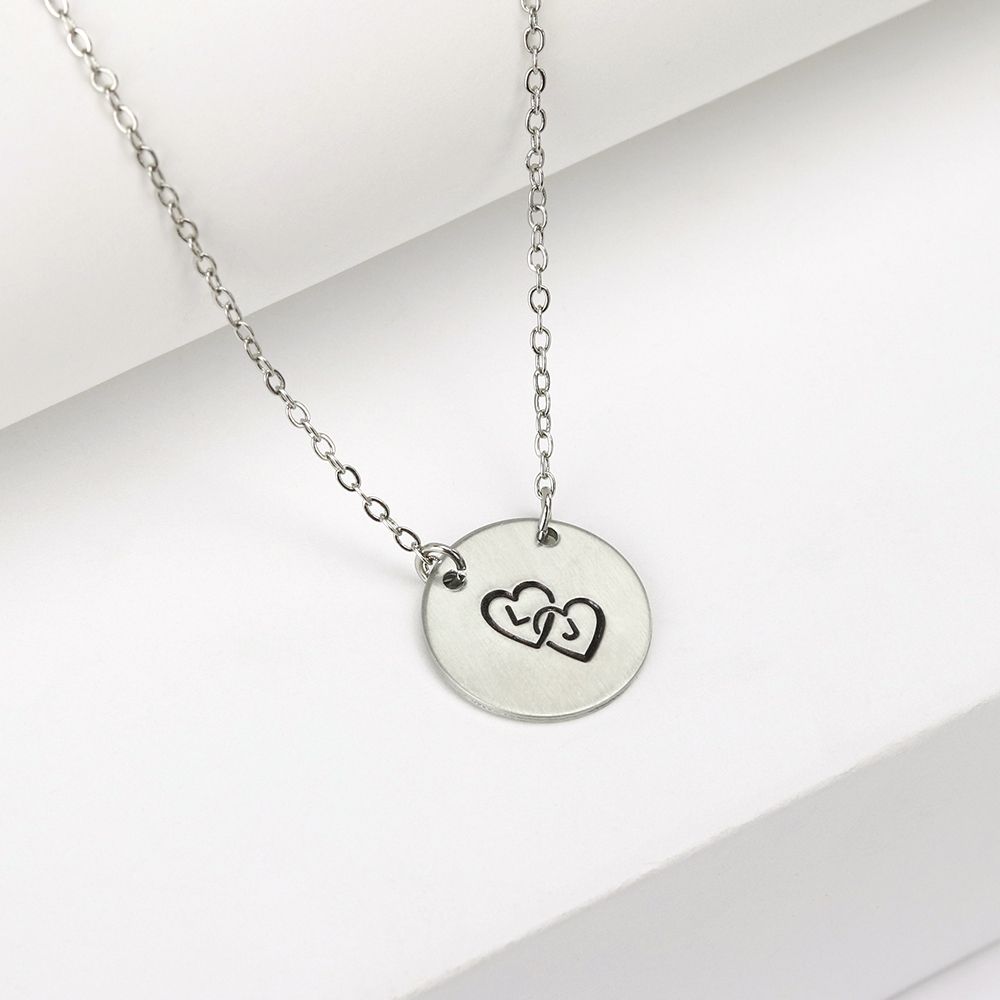 ImpressArt Prägestempel Motiv Set ineinandergreifendes Herz 9,5mm ImpressArt