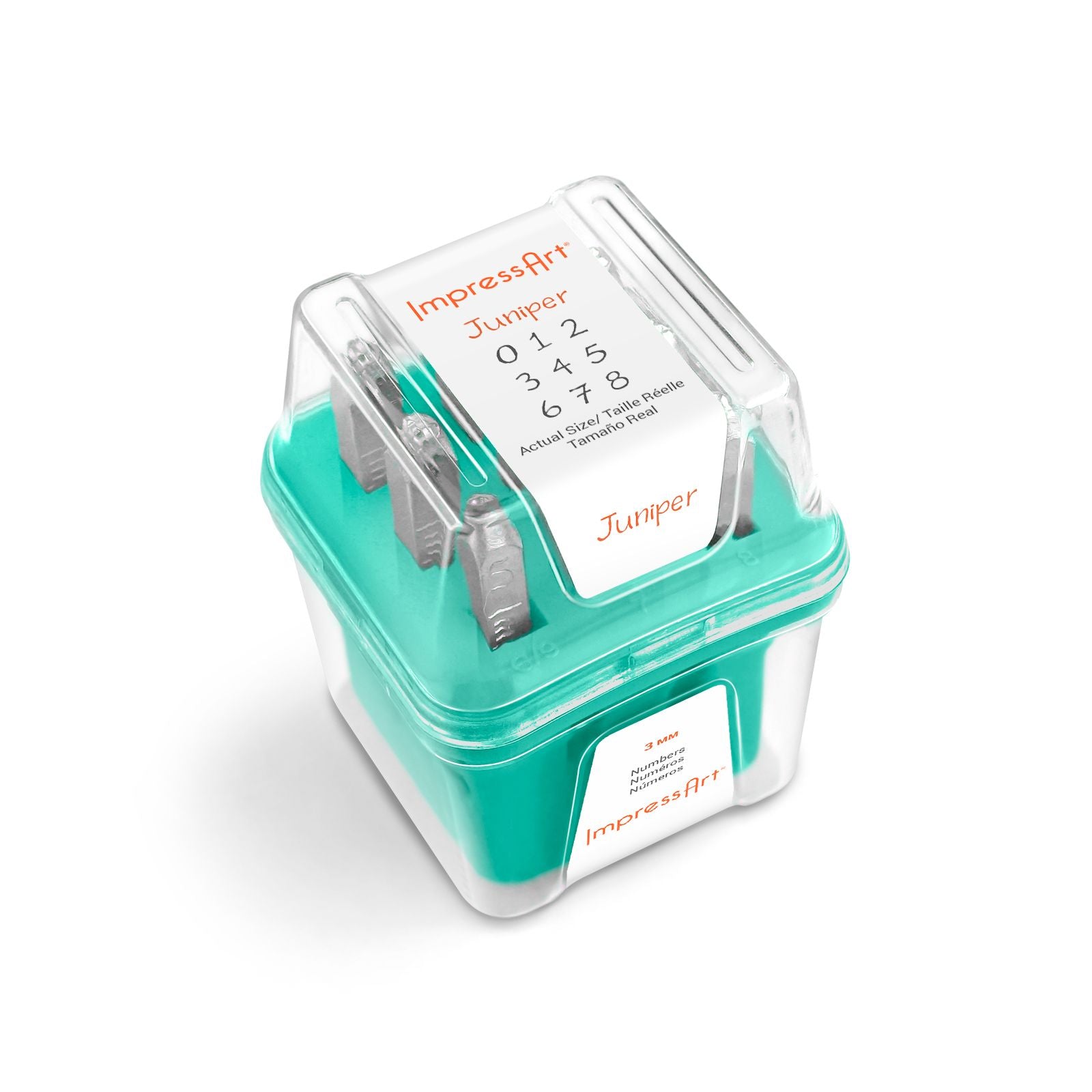 ImpressArt Schlagstempel Juniper Zahlen